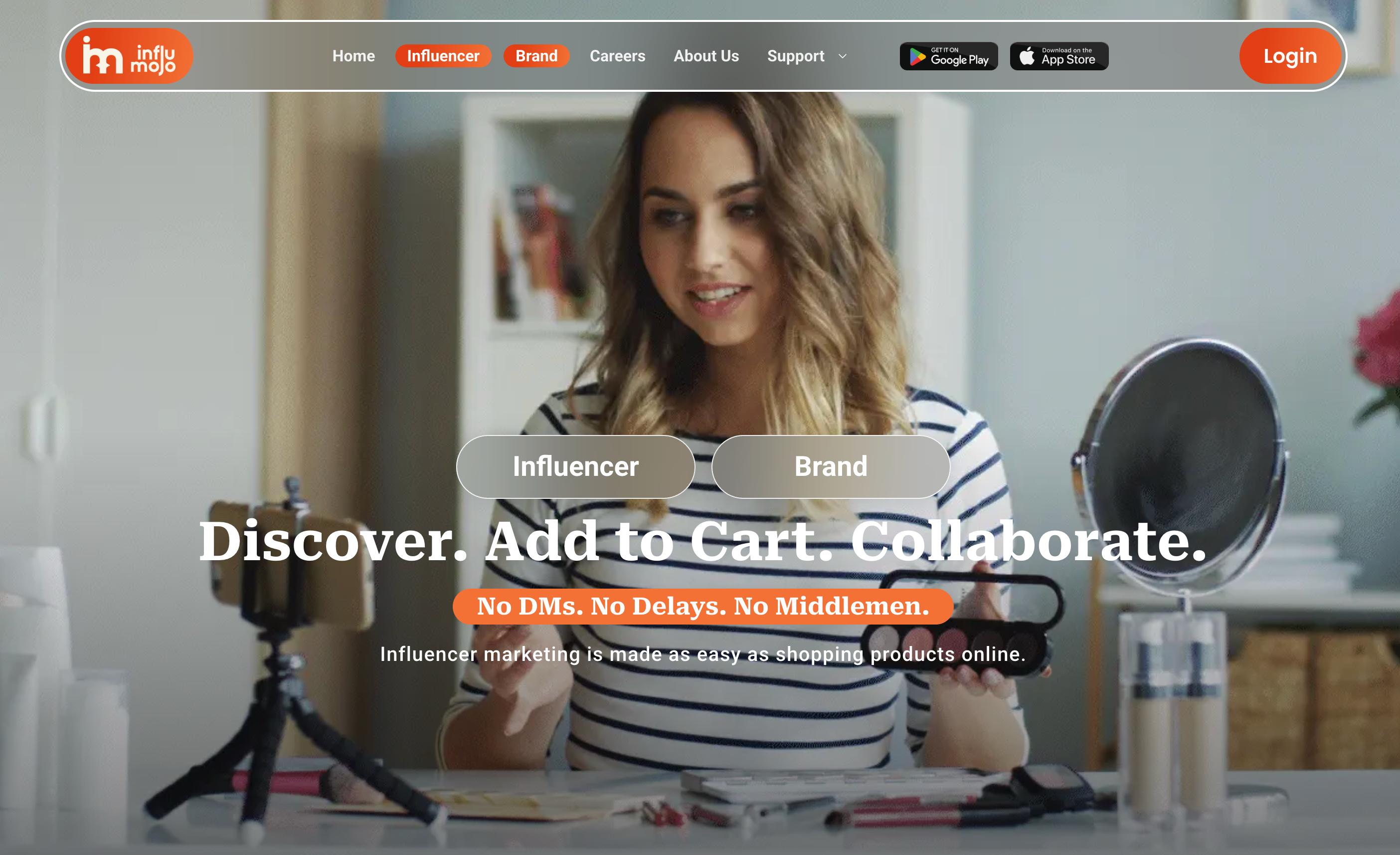 Influmojo — Creator Marketplace